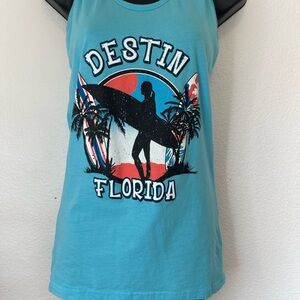 Blue Destin Florida Tank Top